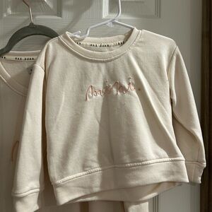Rae Dunn Cream 'Mama' Sweatshirt & Mini